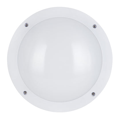 KG 12W LED Bulkhead Lights Indoor Outdoor Celling Round Lights 226 x H87 mm