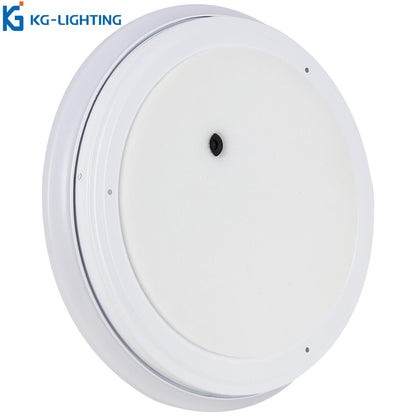 KG 24W Dimmable Tri-colour Ceiling Lights LED Oyster Lights 380 x H60 mm